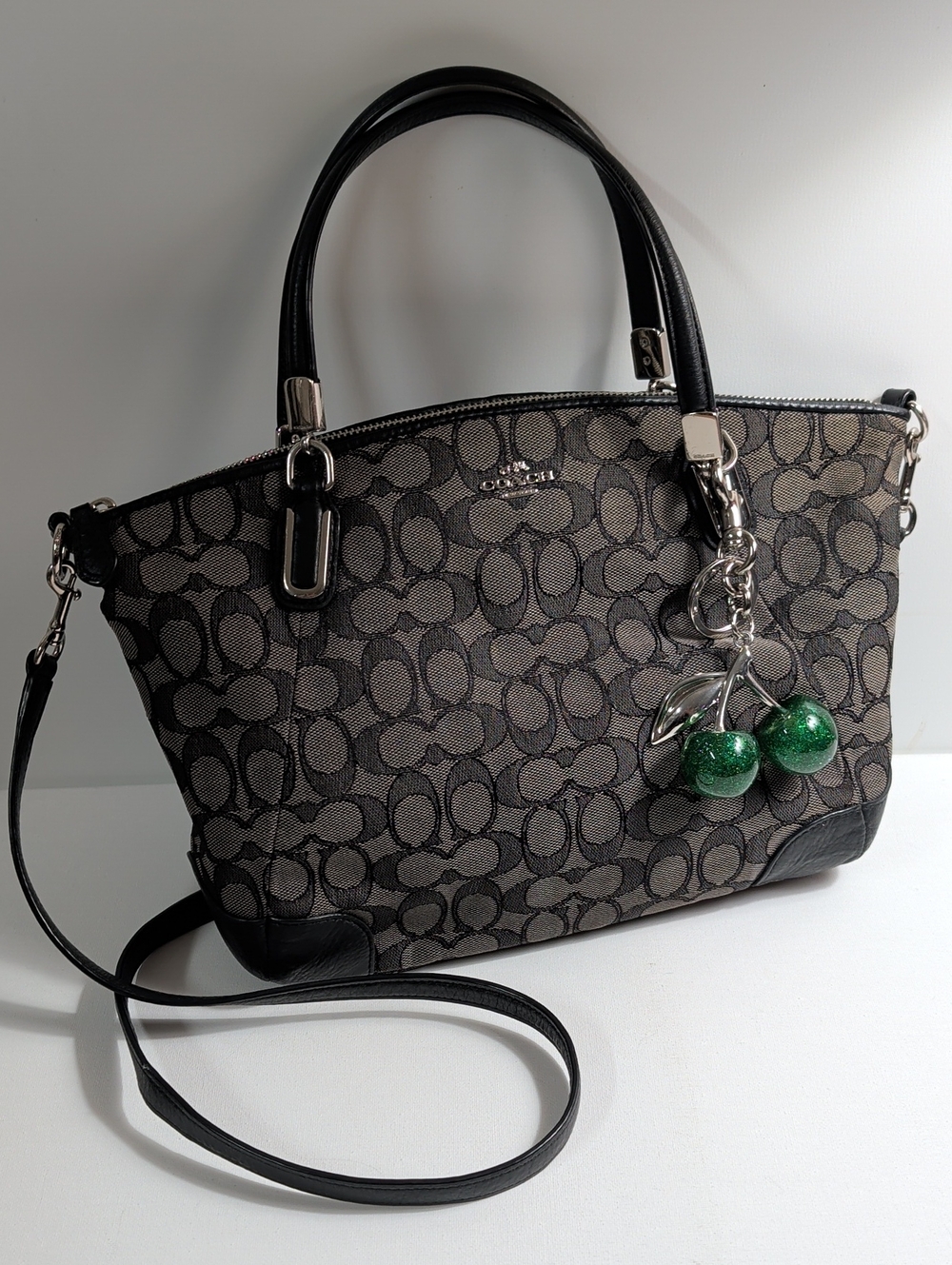 Coach Signature C Small Kelsey Satchel Bag